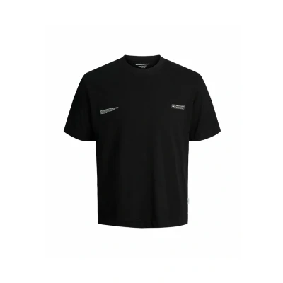 Abbildung von Jack &amp; Jones Tshirt print, Herren, Größe: Medium, Black