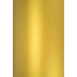 Abbildung von Netuno 10x Perlmutt Karton Gold DIN A5 148x 210 mm 250g Aster Metallic Cherish schimmernd glänzender Bastelkarton mit Effekt goldener zum Basteln