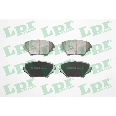 Abbildung von LPR 05P958 Bremsbelagsatz TOYOTA: RAV4 II Off Road