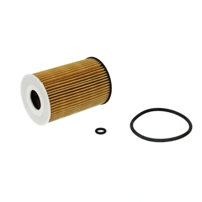 Abbildung von MAHLE ORIGINAL OX 787D Ölfilter mit Dichtungen Filtereinsatz VOLKSWAGEN: Passat B8 Saloon, CADDY 4 Kasten, Polo VI, AUDI: A3 Hatchback, Q5, Q3