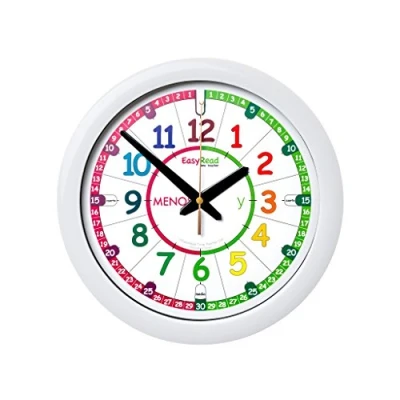 Abbildung von EasyRead Kinder Wanduhr Time Teacher ERTT ES Spanisch