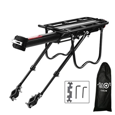 Abbildung von FOCHI Mountainbike Gepäckträger, Fahrrad Gepäckträger Einstellbare Träger mit Schutzbleche und Reflektor für Mountainbike, Rennrad 24 29 Zoll