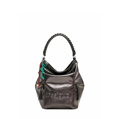 Abbildung von Desigual WITH Large LOGO Tagesrucksack, Damen, Größe: One Size, Material finishes
