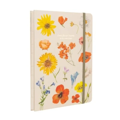 Abbildung von Kokonote Bullet Journal Dotted A5 Botanical Flower Notizblock Notizbuch Tagebuch mit Buchbindung FSC zertifiziert