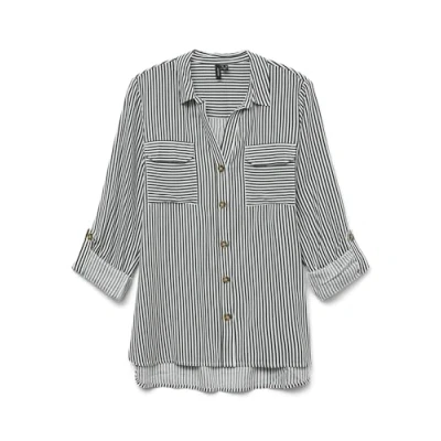 Abbildung von VERO MODA Damen Vmbumpy L/S Shirt New WVN Ga Noos, Pine Grove, M