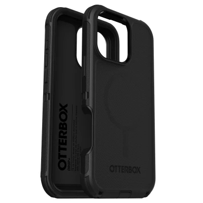Abbildung von Apple iPhone 16 Pro Max Hülle MagSafe Kunststoff OtterBox Hard Case/Backcover Handyhülle Schwarz