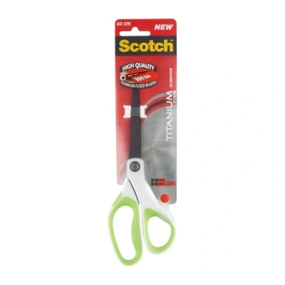 Abbildung von Scotch Titaniumschere, Grün, 1 pro Packung, Länge: 20 cm für den täglichen Gebrauch