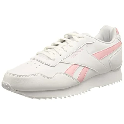 Abbildung von Reebok Damen Royal Glide Ripple Clip Sneaker, White/Pink Glow/White, 38 EU