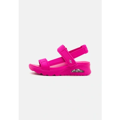 Abbildung von Skechers UNO Plateausandalette, Damen, Größe: 41, Pink Schuhe