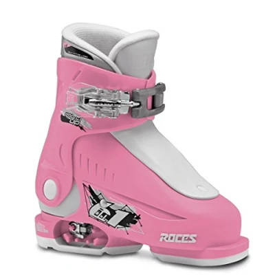 Abbildung von Roces Kinder Idea UP 16.0 18.5 Kinderskischuh Verstellbar, Deep Pink White, 25 29