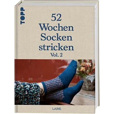 Abbildung von 52 Wochen Socken stricken Vol. II: Noch mehr Stricksocken internationaler Designerinnen des Laine Magazins