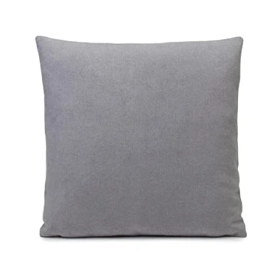 Abbildung von Gözze Gefülltes Kissen mit Reißverschluss, Darco, 45 x cm Silber