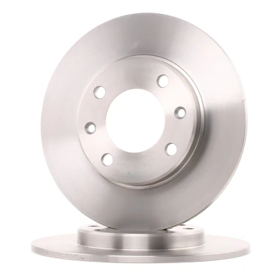 Abbildung von BREMBO 08.5334.10 Bremsscheibe 247 8 4 voll mit Schrauben PEUGEOT: 206 Hatchback, 207 SW, CITROËN: Saxo Xsara Hatchback