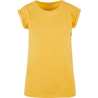 Abbildung von Build Your Brand Damen BY021 Ladies Extended Shoulder Tee T Shirt, dimyellow, XL