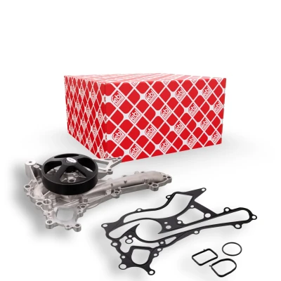 Abbildung von FEBI BILSTEIN 103941 Wasserpumpe Aluguss mit Dichtungen Metall MERCEDES BENZ: C Class Saloon, T modell, Sprinter 3.5 Van