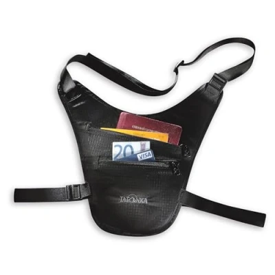 Abbildung von Tatonka 2859 Geldaufbewahrung Skin Chest Holster, Black, 19 x cm