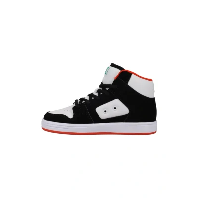 Abbildung von DC Shoes Manteca Sneaker high für Kinder, Größe: 30, Xkgn black green orange Schuhe