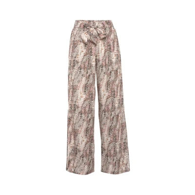 Abbildung von Buffalo Stoffhose, Damen, Größe: 44, Beige bedruckt