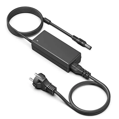 Abbildung von HKY Akkuladegerät 36V 2A Ausgang 42V Eingang Lithium Li Ionen Adapter für E Bike, Hoverboad, Elektroroller, Elektro Scooter, Ebike Zubehör, Lipo Ladegerät, Akku, Escooter Roller Zubehör