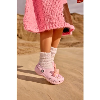 Abbildung von Crocs Classic Unisex Clogs für Kinder, Größe: 30/31, Pink milk Schuhe