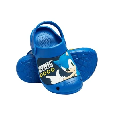 Abbildung von Sonic THE HEDGEHOG Kinderschuhe Jungen Schuhe Für Kinder Strand Sommer Sandalen Blau 33