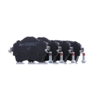 Abbildung von FEBI BILSTEIN 116345 Bremsbelagsatz Vorderachse für Verschleißwarnanzeiger vorbereitet mit Schraubensatz, Schrauben MINI: Hatchback, Clubman