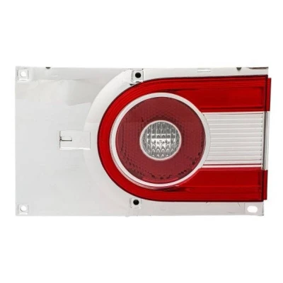 Abbildung von HELLA 2ZR 964 958 021 Rückleuchte rechts innerer Teil P21W 12 glasklar, Rot mit Glühlampe, Lampenträger VOLKSWAGEN: Sharan I