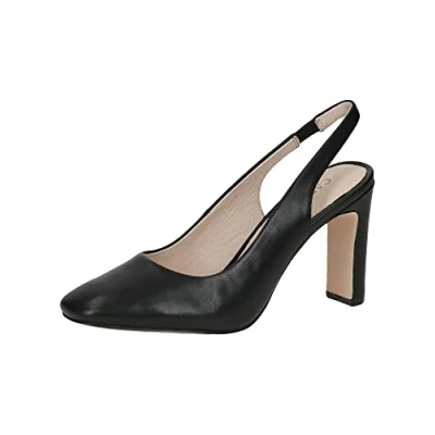 Abbildung von Caprice Damen 9 29601 20 Pumps Sling, Black Nappa, 39 EU