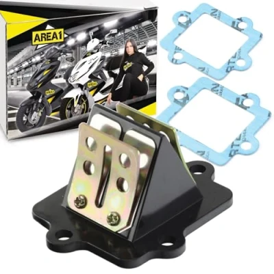 Abbildung von Area1 Ersatz Membranblock China 2Takt/50ccm kompatibel mit Explorer Race GT50 AGM Luxxon Rivero Mawi Tauris Speedjet (Kompatibel 2Takt 50ccm)