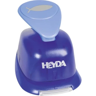 Abbildung von Heyda 203687528 Motivstanzer groß Motivgröße: ca. 2,5 cm , Motiv: Fisch