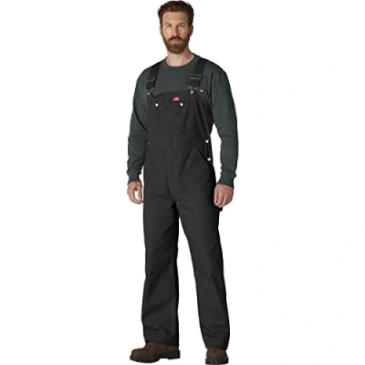 Abbildung von Dickies Herren Bib Overalls, Schwarz gespült, 30W / 30L