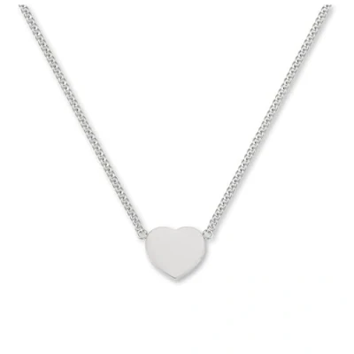 Abbildung von GD GOOD.designs Herzkette Silber für Damen Verstellbar (42 47cm) Silberne Kette mit Herz Anhänger Halskette aus Edelstahl