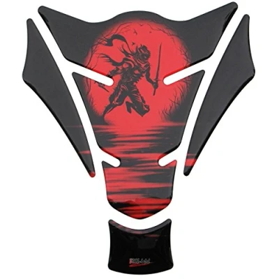 Abbildung von BIKE label Tankpad Motorrad Aufkleber Ninja Red kompatibel für Kawasaki 500960VA