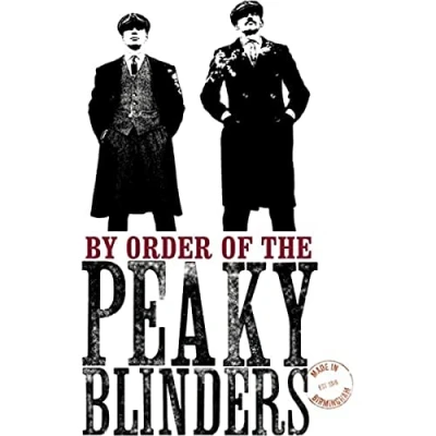 Abbildung von Danilo Peaky Blinders Geburtstagskarte, Happy Birthday Karte, mehrfarbig, 7 x 6 cm