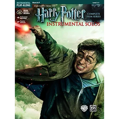 Abbildung von Harry Potter Instrumental Solos from the Complete Film Series Horn in F, (Book &amp; CD): Selections (incl. Online Code) (Alfred&#039;s Play Along)
