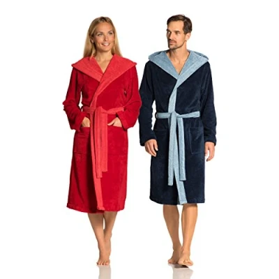 Abbildung von Vossen Poppy Unisex Bademantel, Größe: Small, Winternight