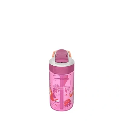 Abbildung von Kambukka Trinkflasche Kinder 400 ML Wasserdicht Flecken und Geruchs resistent Langlebig stoßfest Spülmaschinenfest mit Strohhalm Modell Lagoon Juggling Dino