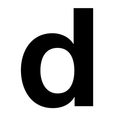 Abbildung von Buchstaben Aufkleber d in schwarz I Höhe 10 cm selbstklebende Haus Nummer, Ziffer zum Aufkleben für Außen, Briefkasten, Tür wetterfest kfz_673_d