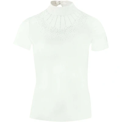 Abbildung von EQUITHÈME Poloshirt London Weiß XS