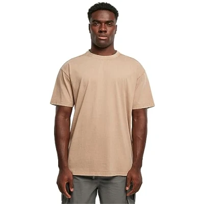 Abbildung von Build Your Brand Herren BY189 Acid Washed Heavy Oversize Tee T Shirt, unionbeige, 3XL