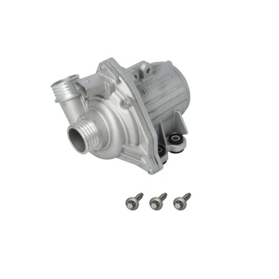 Abbildung von PIERBURG 7.07223.07.0 Wasserpumpe mit Schwingungsdämpfern Befestigungsmaterial elektrisch Kunststoff BMW: X5