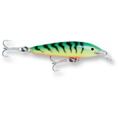 Abbildung von Rapala Countdown Magnum Angelköder Angelzubehör mit Abachiholz Konstruktion Salzwasser Spinnköder Lauftiefe 5.4 6.3m Fischköder 18cm, 70g Hergestellt in Estland Firetiger