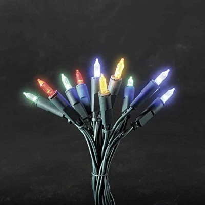 Abbildung von Bunte LED Lichterkette, 35 flammig 6,6m
