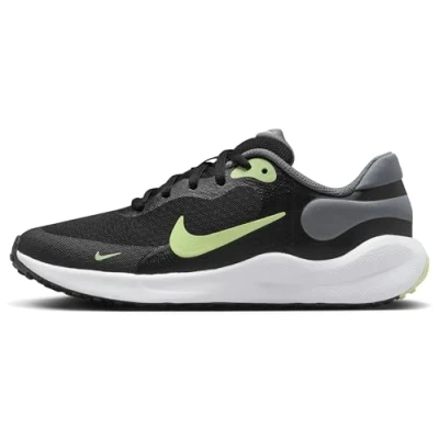 Abbildung von Nike Performance Revolution 7 Laufschuh Wettkampf für Kinder, Größe: 35.5, Black/barely volt/smoke grey/white Schuhe
