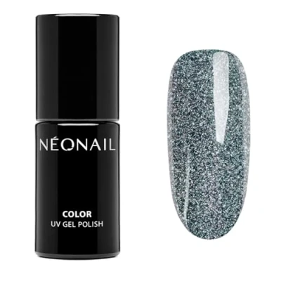 Abbildung von NEONAIL UV Nagellack 7,2 ml Grau Unstoppable Selflove Farben Lack Glitter Gel Nägel Nageldesign Shellack