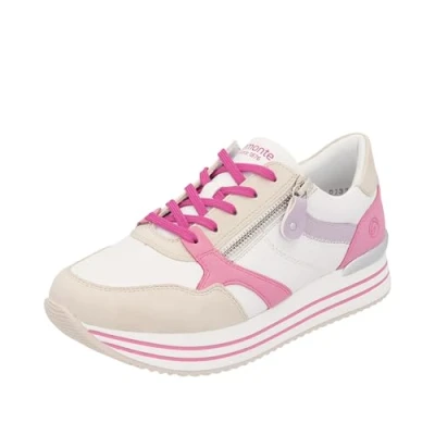 Abbildung von Remonte Damen D1323 Sneaker Low, Weiss 83, 40 EU