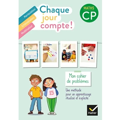 Abbildung von Chaque jour compte Maths CP Ed. 2022 cahier de problèmes: Mon problèmes