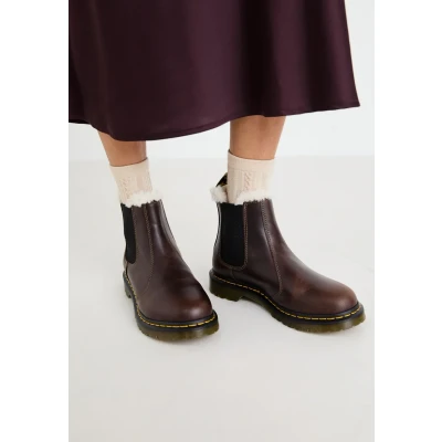 Abbildung von Dr. Martens Leonore Stiefelette, Damen, Größe: 36, Brown Schuhe