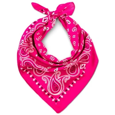 Abbildung von LOVARZI Bandana Pink Damen Vielseitiges Halstuch Modisches Perfektes für Sommer &amp; Alltag