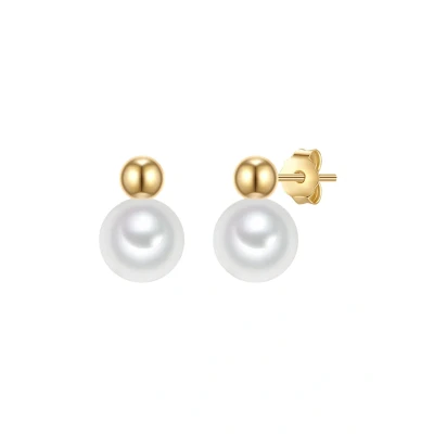 Abbildung von Valero Pearls Ohrringe gelbgoldcoloured, Damen, Größe: One Size, Gelbgold coloured